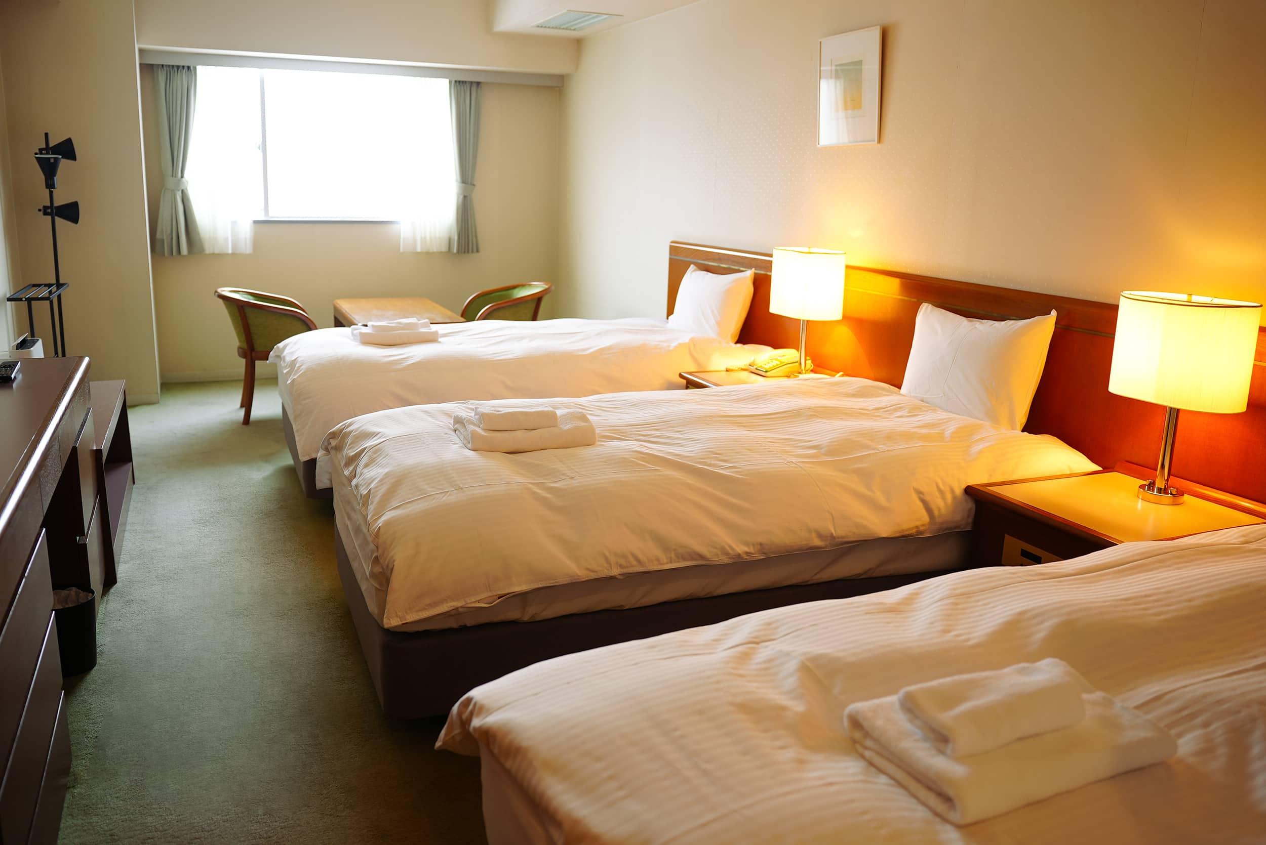 トリプルルーム【シングルベッド】